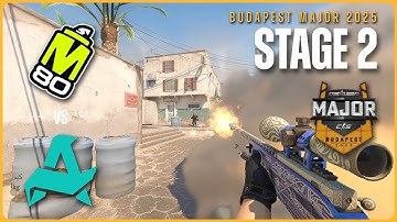 Aurora vs M80 - HIGHLIGHTS - StarLadder Budapest Major 2025 - STAGE 2 | CS2
