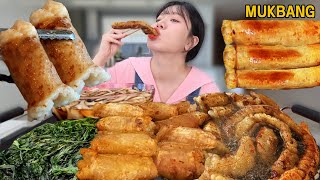 3 кг Хрустящие говяжьи толстые кишки MUKBANG l Коровьи кишки daechang шоу еды