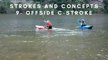 How to Kayak- Offside C- Stroke- Part 9 of EJ