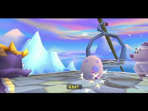 Spyro 3: Year of the Dragon (PS1) walkthrough - Icy Peak