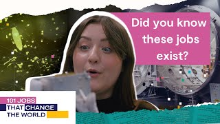 Trying out jobs that are changing the world
Ever wondered how flies help cure diseases? Or how we keep our satellites safe from the extreme elements of space?
All is revealed in our latest series of 101 Jobs that Change the World! Follow Zoe as she meets the people who have the answers and tries her hand at some of the jobs that are changing our lives: https://youtube.com/playlist?list=PLkjB0VcEl5P9yPj9tljiU1PMhadR7iU1C&si=Xt2dhJMR9ADjYi5r
We are UK Research and Innovation, the UKs largest public funder of research and innovation. If youre a UK tax payer, your contributions help fund the work we showcase on our channel. And if you liked this video, follow us on these channels:
Medium: https://medium.com/@UKRI
Instagram: https://www.instagram.com/weareukri/
Facebook: https://www.facebook.com/weareUKRI
YouTube: https://youtube.com/c/UKResearchandInnovation
Or sign up for our weekly newsletter https://public.govdelivery.com/accounts/UKRI/subscriber/new?topic_id=UKRI_newsletter Trying out jobs that are changing the world