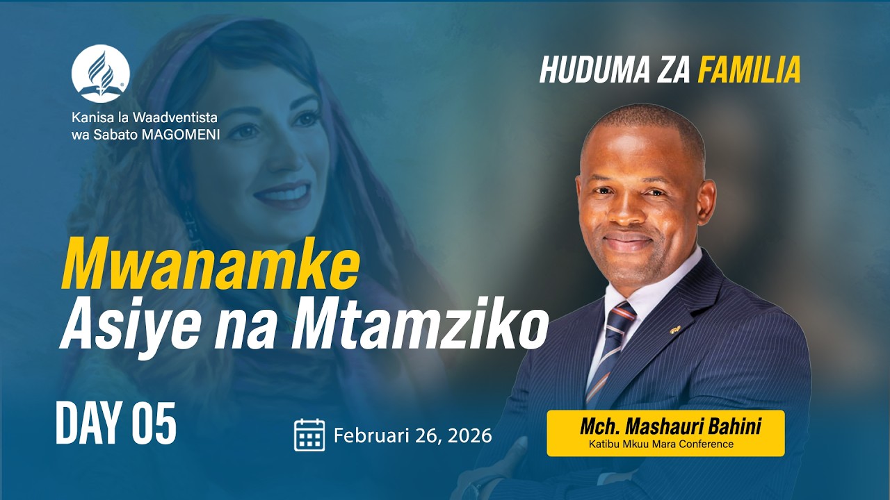 MWANAMKE ASIYE NA MTANZIKO | PR. MASHAURI BAHINI | 26.02.2026