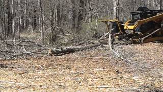 SS Extreme Disc Mulcher on a CAT 299 XHP - Advanced Forest Equipment