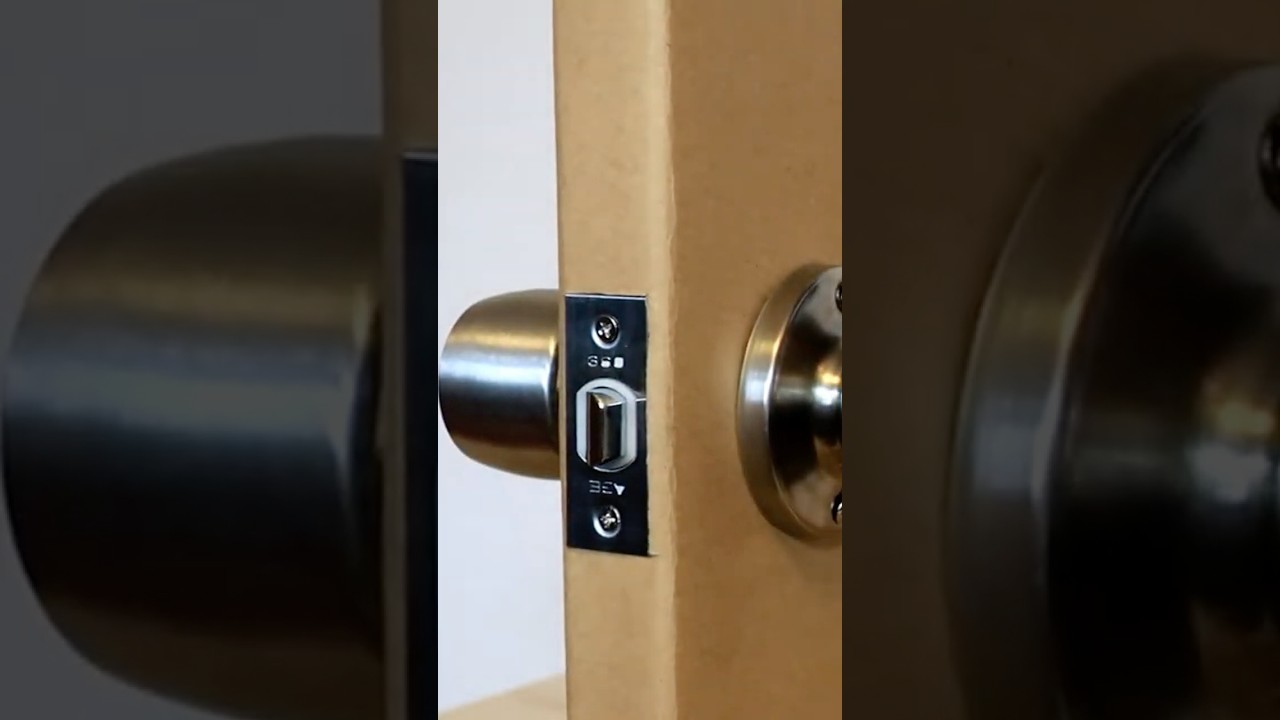 Measurements Needed for Replacing a Tubular Latch #tubularlatch