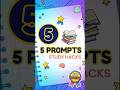 ChatGPT Prompts for Students | Study Hacks 🎓 #Shorts #studyhacks