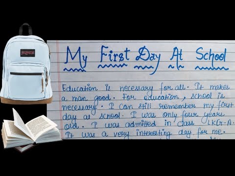 my first day in grade 4 essay