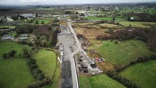 VALENTINE'S SPECIAL!!! Moycullen Bypass by drone. 11th February 2023.