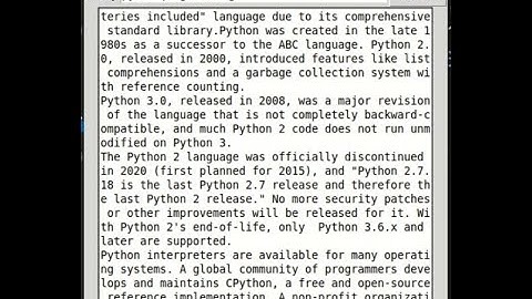 how to make Wikipedia search application using python (GUI)