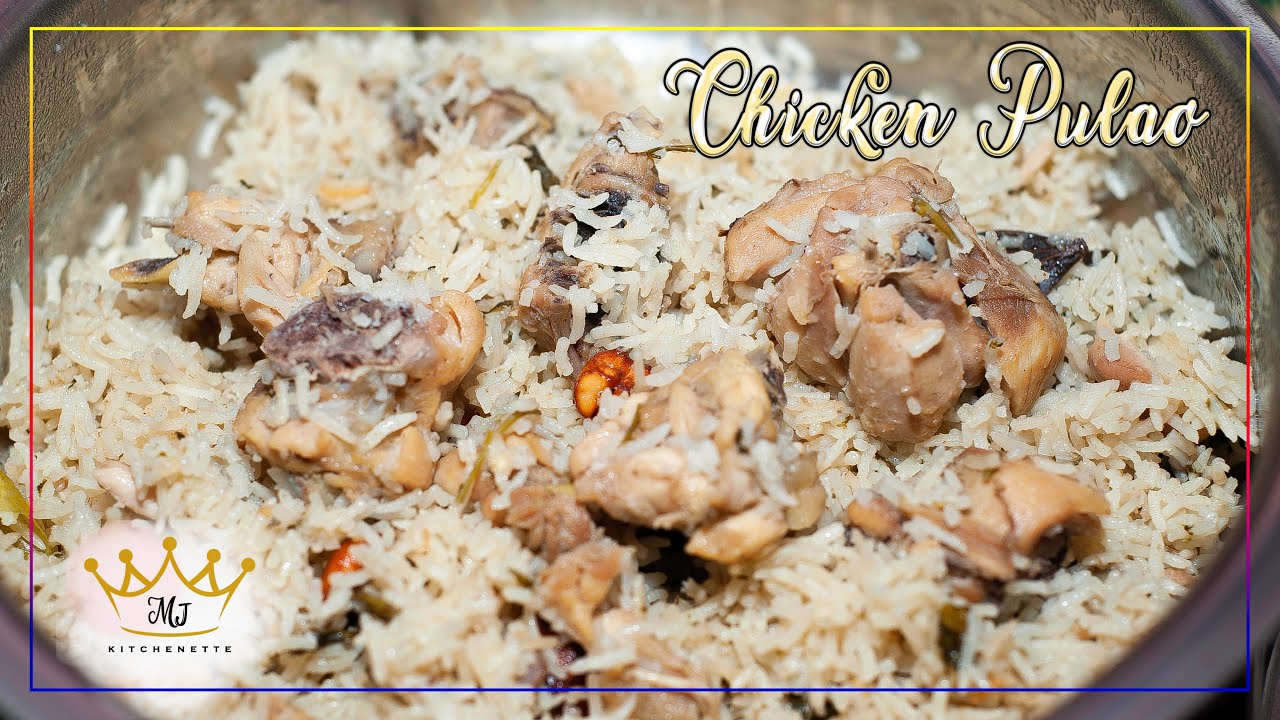 CHICKEN PULAO RECIPE IN TAMIL SIMPLE & TASTY WHITE BIRIYANI