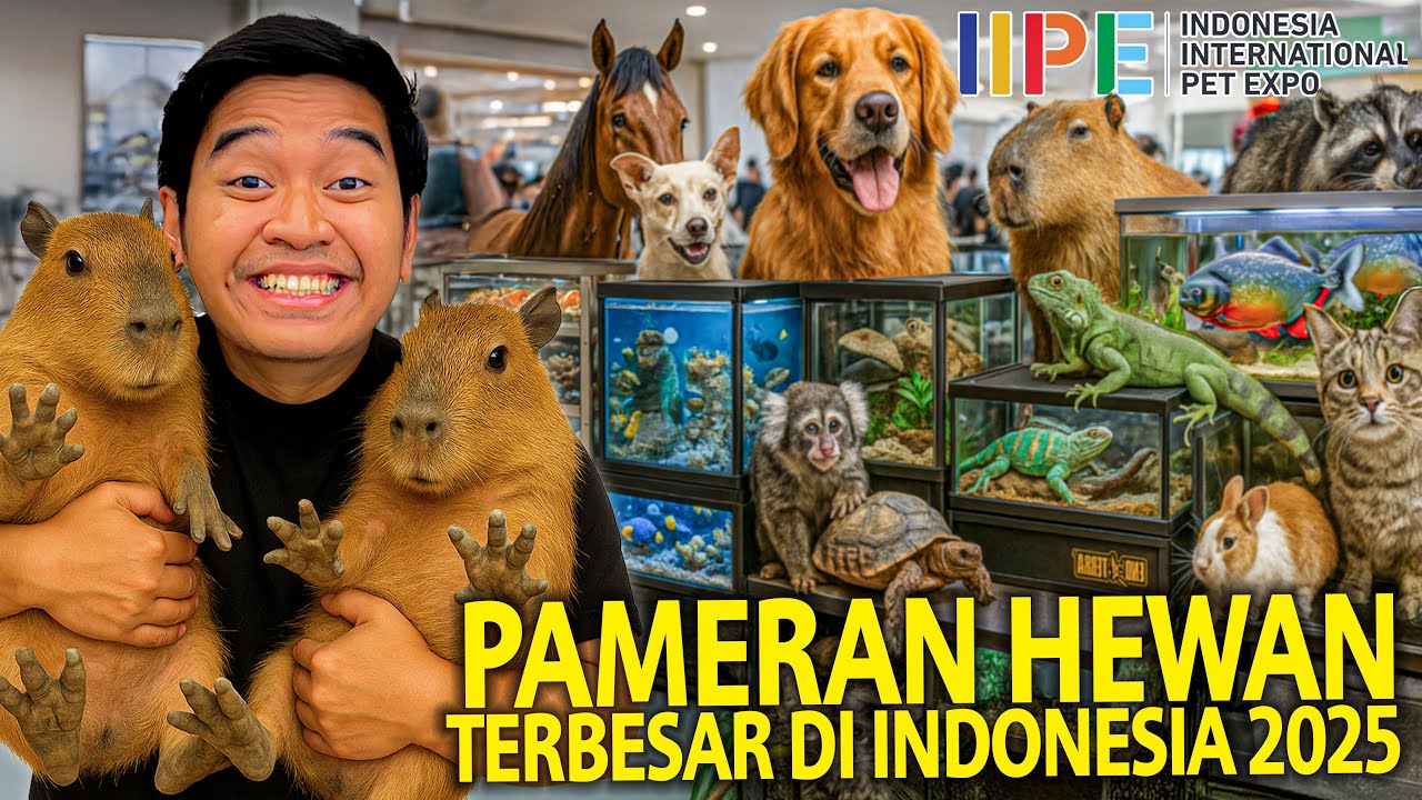 SIDAK TERLENGKAP PAMERAN HEWAN TERBESAR DI INDONESIA IIPE 2025! BANYAK PELIHARAAN UNIK DISINI!