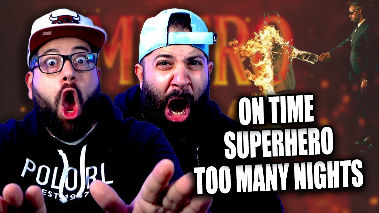 METRO BOOMIN - On Time - Superhero - Too Many Nights | HEROES & VILLAINS REACTION!!