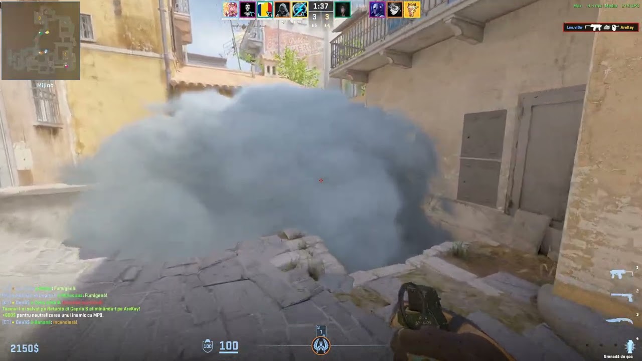 Auto-clip: 3+ kill round