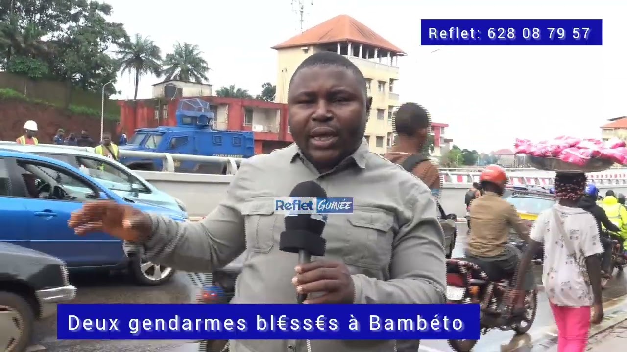 Bambeto: Deux gendarmes bl€ssés sur l'echangeur 