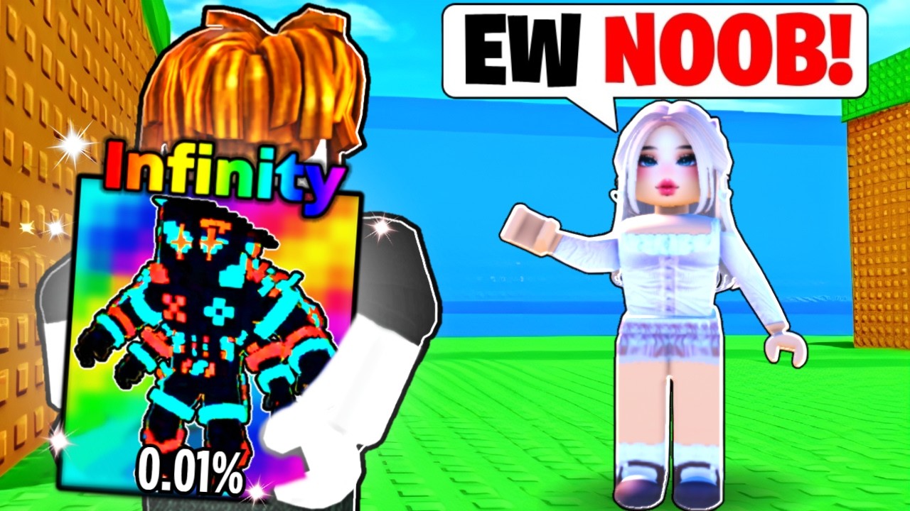 Pretending To Be NOOB With INFINITY Brainrots!