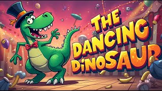 🎵 The Dancing Dinosaur: A Roaring Good Time! 🎵  | Nursery Rhymes | KidsChaChaFun