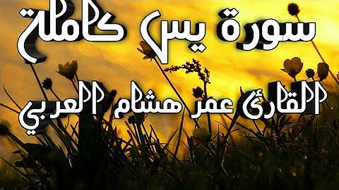 سورة يس كاملة القارئ عمر هشام العربي