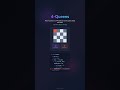 🌟 4 Queens Visualization: A Strategic Journey 🌟