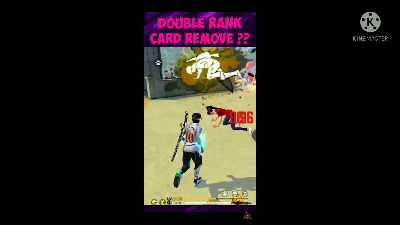 why rumove double rank card✅✅........