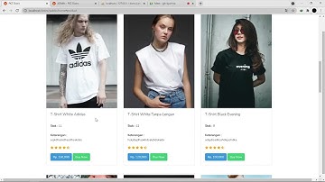 UAS PEMROGRAMAN WEB 1 | Demo Website TOKO DISTRO & POS (Point Of Sale) TOKO