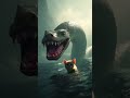 Little Cat vs Snake Monster!😱🐱🌊 #animation #cat #cute #funny #animals #cartoon #catanimation