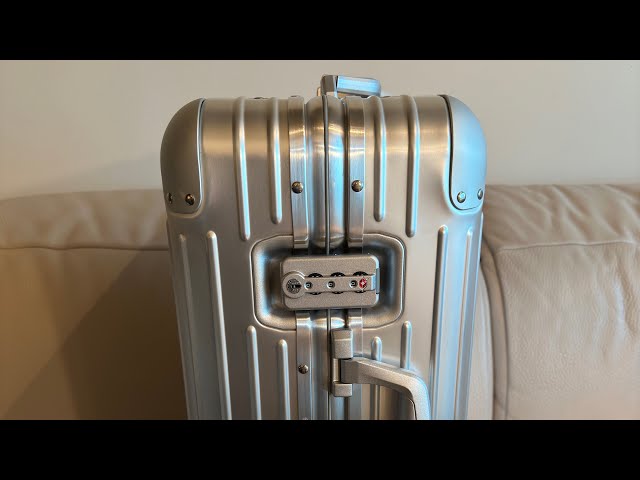 RIMOWA ORIGINAL Check-In L (large) unboxing & first look in detail