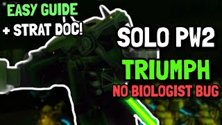 SOLO REWORKED POLLUTED WASTELANDS 2 TRIUMPH WITH REWORKED SWARMER! | NO Biologist Bug! | Roblox TDS