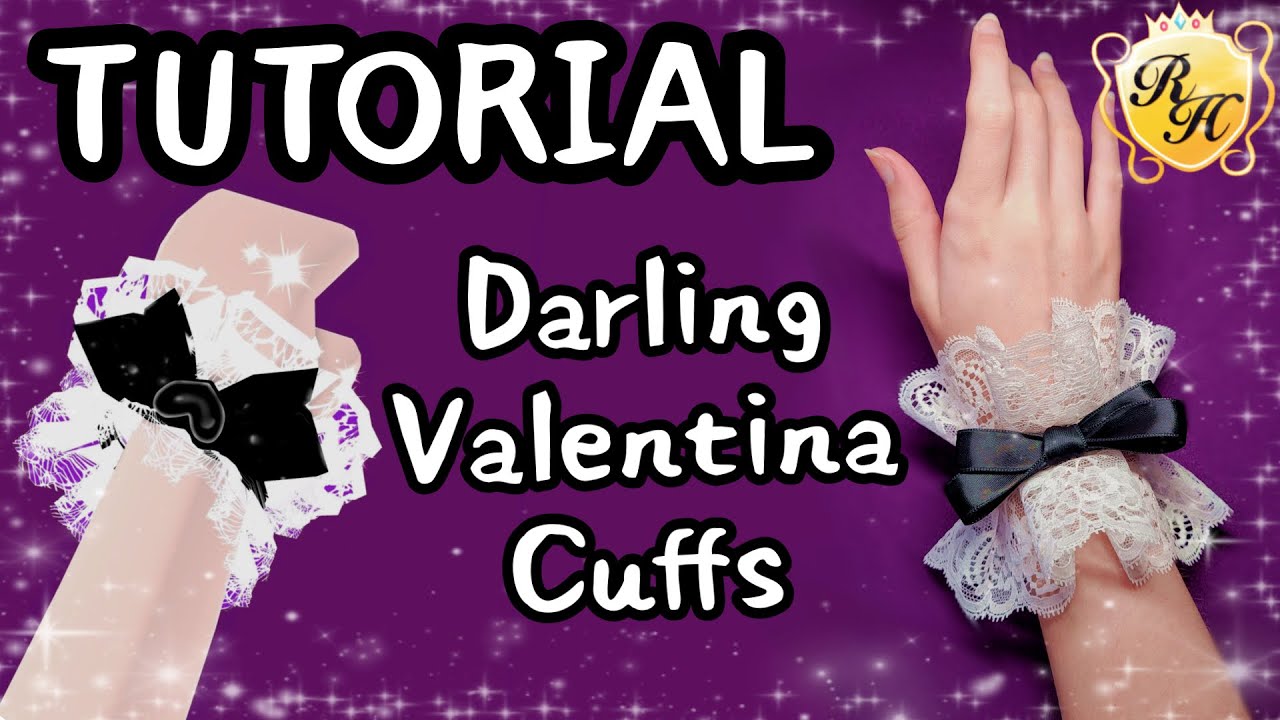 How to Make Darling Valentina Cuffs IRL Royale High Cosplay YouTube