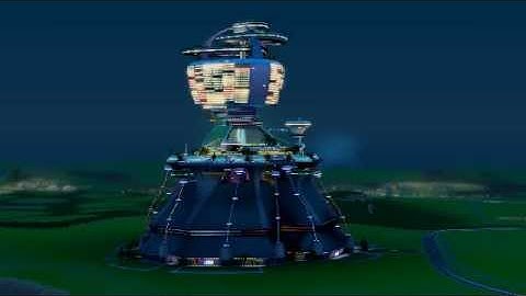 Simcity 2013 Great Work Arcology closeup look