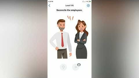 Easy Game - Reconcile the employees - Level 195 solution