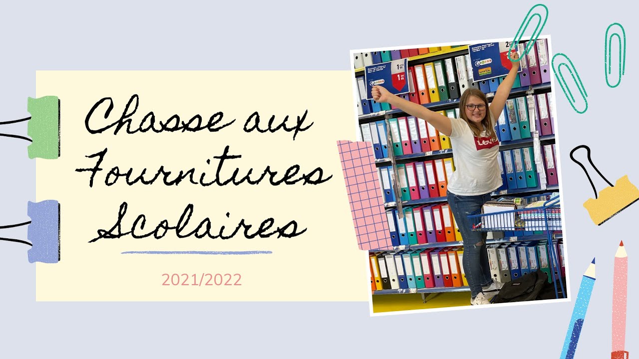 CHASSE AUX FOURNITURES SCOLAIRES - Rentrée au Collège 2021/ BACK TO SCHOOL || Lunah Lucornah
