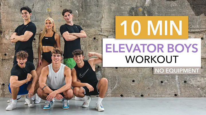 10 MIN ELEVATOR BOYS WORKOUT - Fun Full Body / Abs...