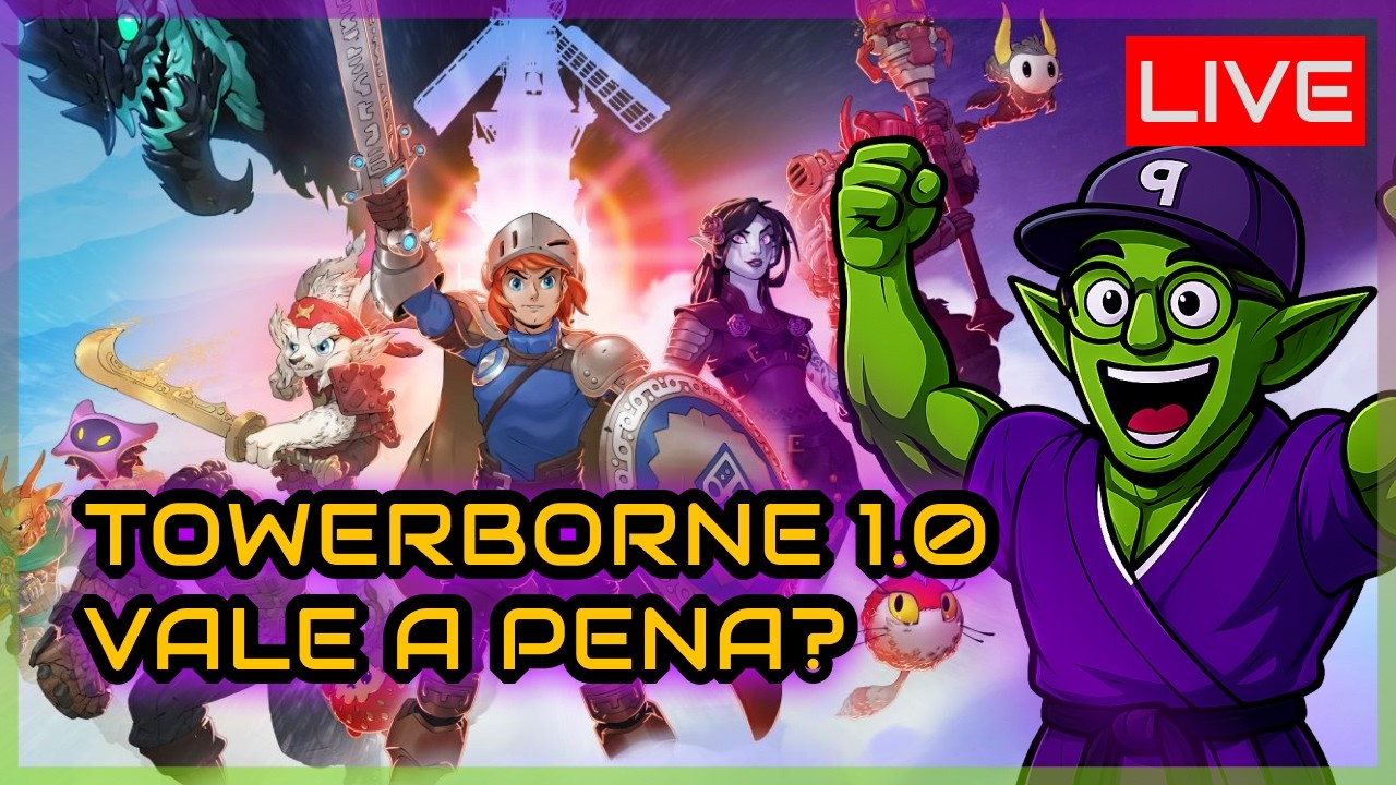 Towerborne 1.0 finalmente lançou! Vale a pena?