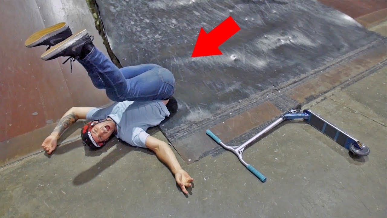 HOW NOT TO RIDE A RESI RAMP - YouTube