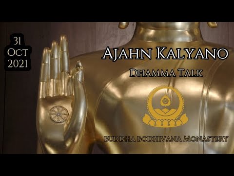 Kamma and Rebirth  - Dhamma talk by Tan Ajahn Kalyano 31 Oct 21