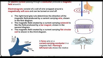 Physics IGCSE Edexcel - Topic 6 - Electromagnetism