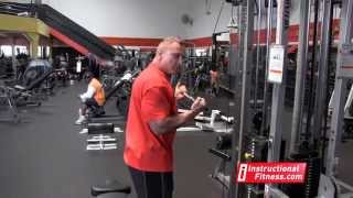 Instructional Fitness - Reverse Grip Cable Push Down