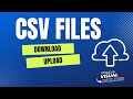 How to download and upload CSV files with Oracle Visual Builder (VBCS) application | Recipe