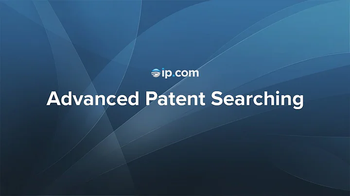 Advanced Patent Searching