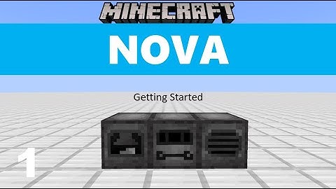Nova Tutorials #1 - Getting Started