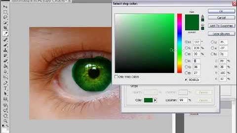 photoshop CS5 multi eye colour tutorial(Ummer