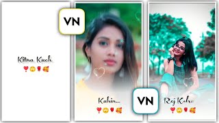 New Trending Lyrics Shake Effect Status Editing | Vn Video Edit New Trend Full Screen Video Editing screenshot 4