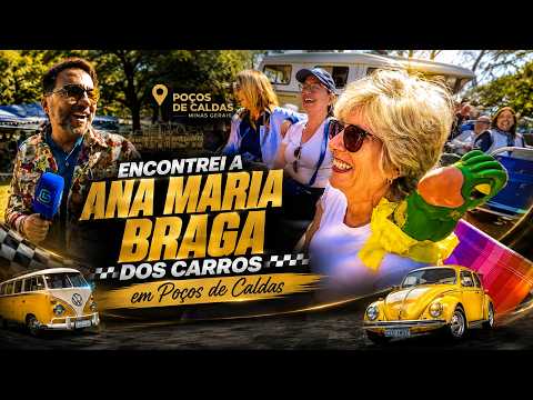 ENCONTREI A ANA MARIA BRAGA DOS CARROS em Poços de Caldas! #cortesgeraldoluistv