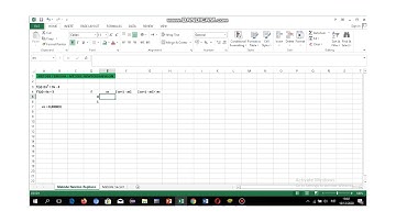 Metode Newton Raphson dan Metode Secant Pada Excel