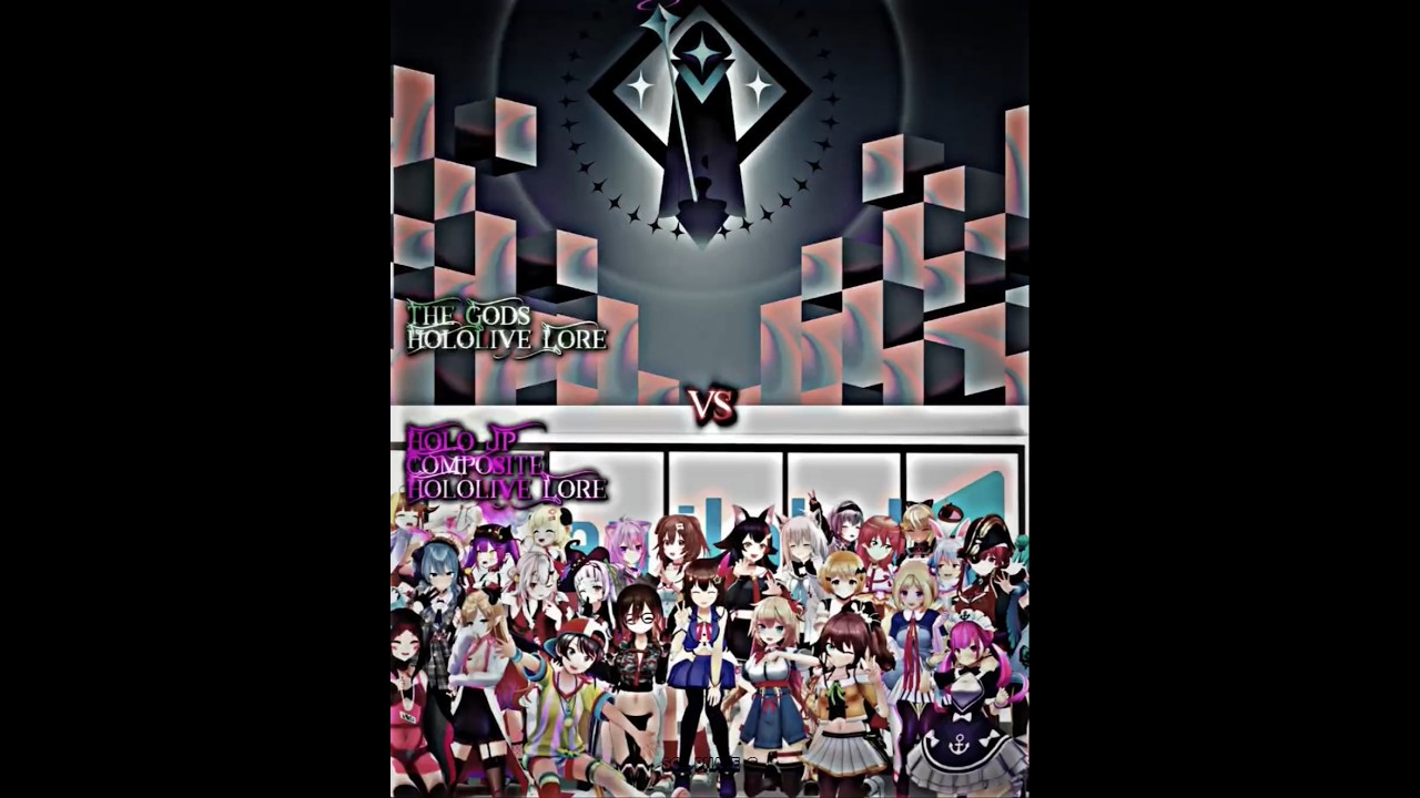 |Holo Lore| The Gods vs Holo JP #1v1 #shorts #whoisstrongest