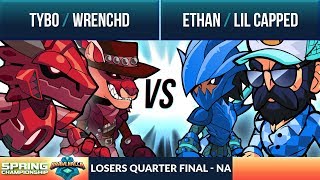 Wrenchd & Tybo vs Lil Capped & Ethan - Losers Quarter Final - Spring Championship NA 2v2