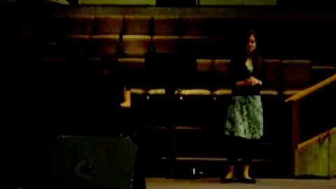 Natasha and Cassandra Byers duet at State Fine Art...