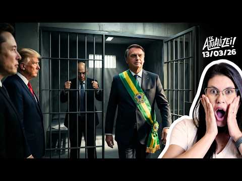 STF EM COLAPSO: Bolsonaro livre, Moraes na mira e Brasília em pânico.