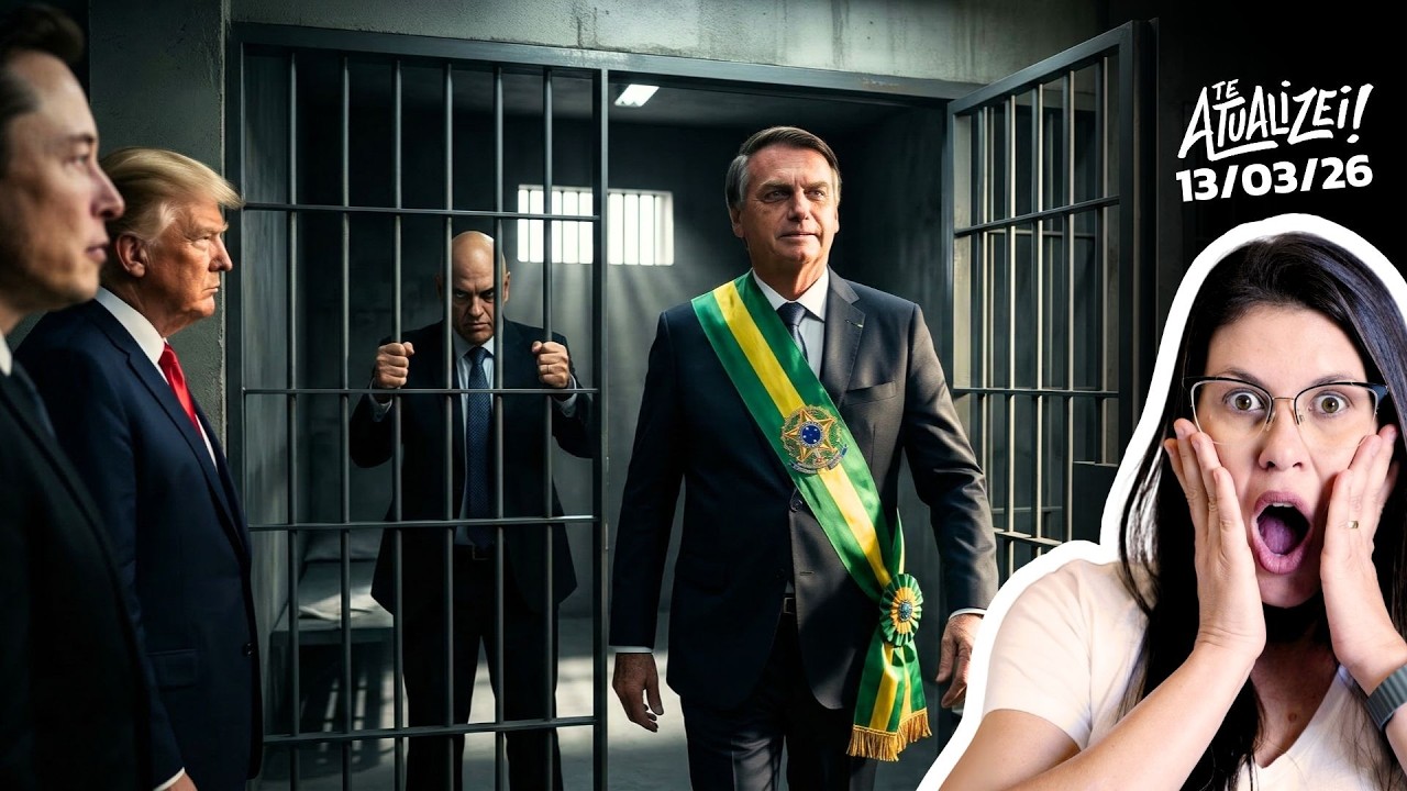 STF EM COLAPSO: Bolsonaro livre, Moraes na mira e Brasília em pânico.