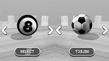 8 Pool Ball Reverse vs Football Reverse in Going Ball - Black & White Levels! Speedrun Part-58