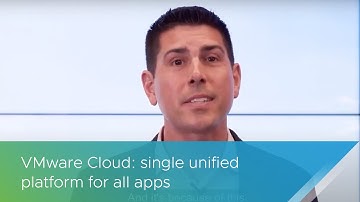 VMware Cloud: single unified platform for all apps, with Kit Colbert